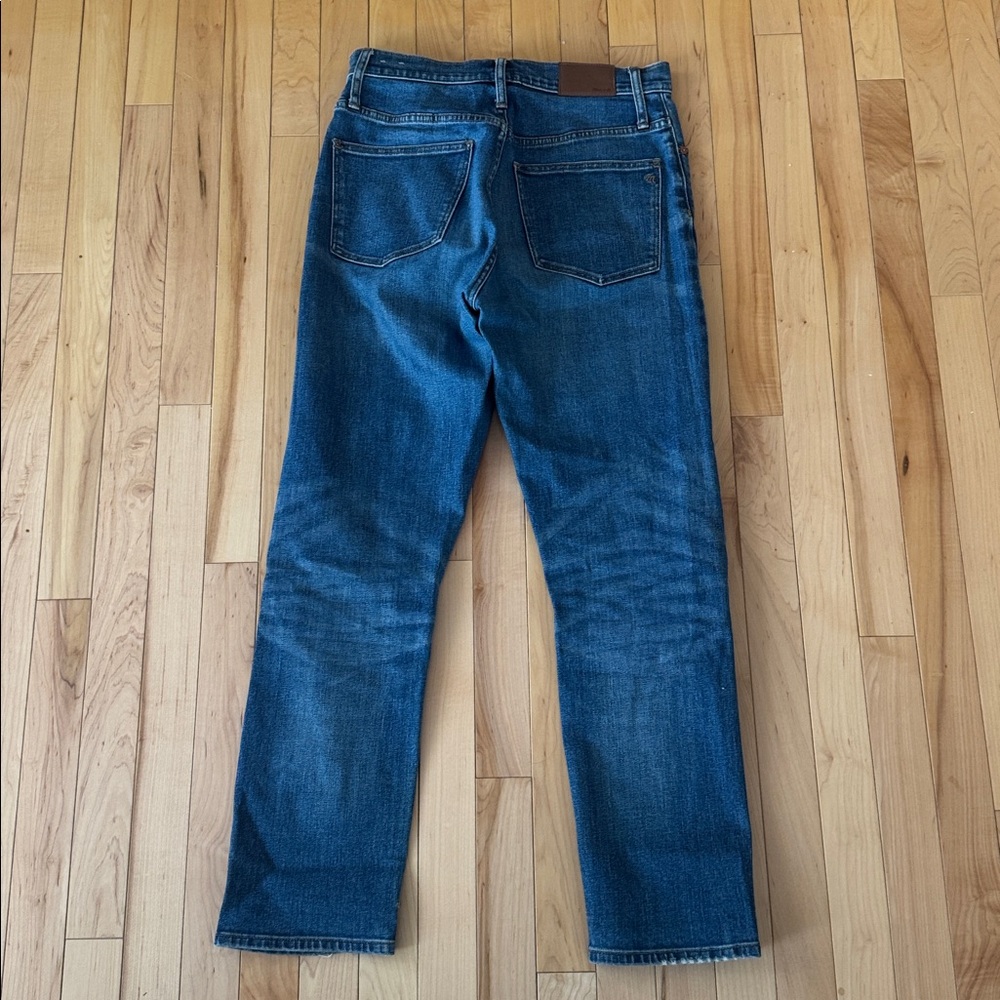 Madewell Classic Straight Jeans in Ives Wash: Selvedge - Picture 6 of 6